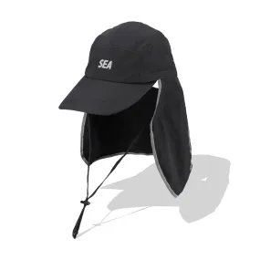 Sun Prot Cap / BLACK