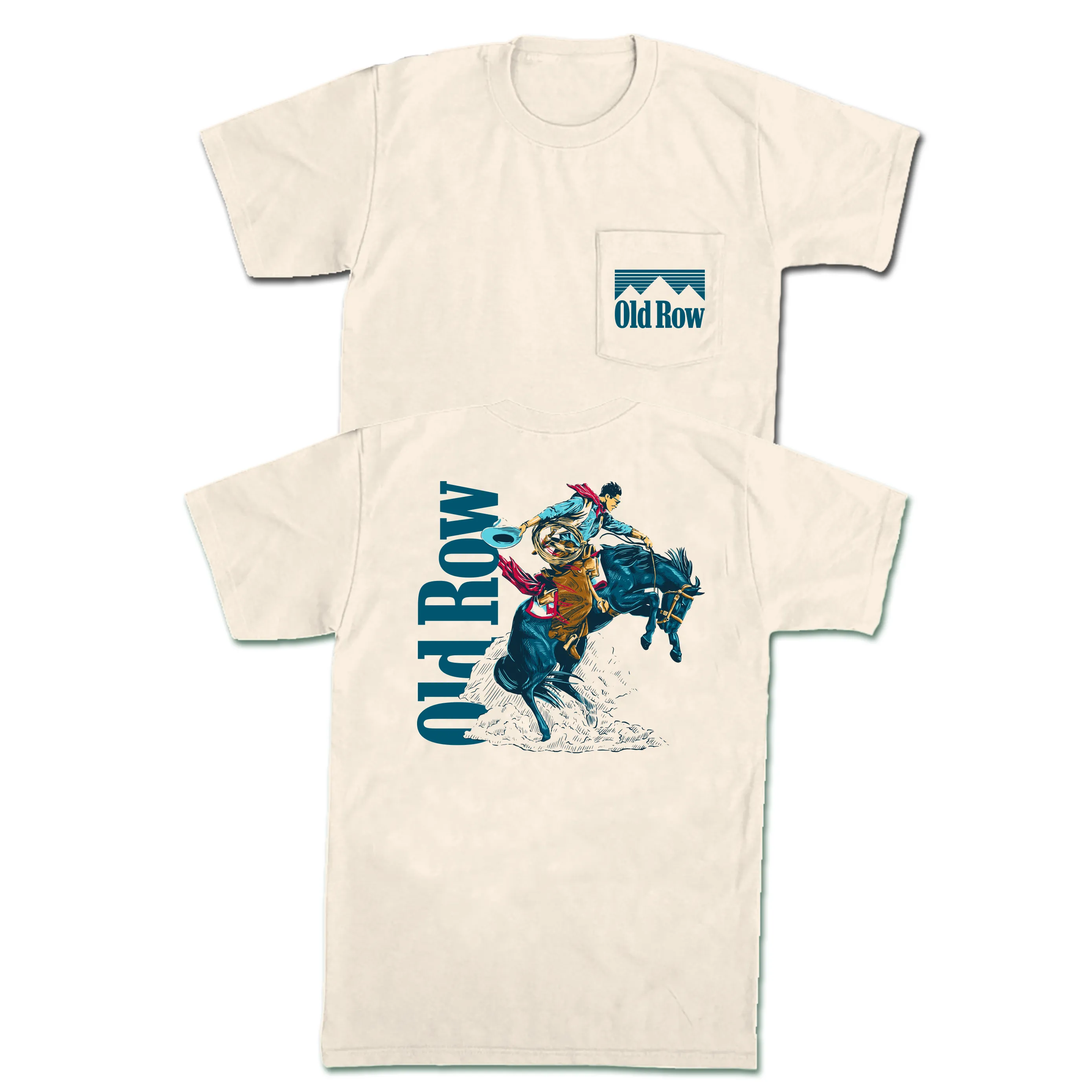 The Cowboy 3.0 Pocket Tee (Ivory)