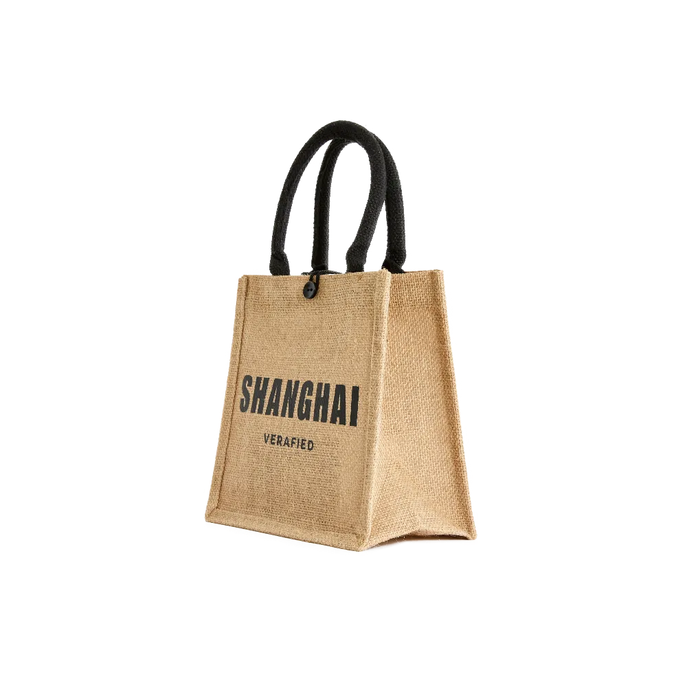 VERAFIED Straw Mini Tote Bag